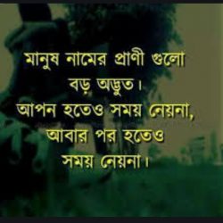 Bengali sad quotes about life