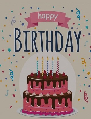 wishes a happy birthday