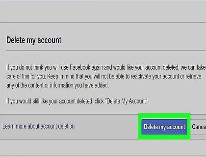 How to Delete a Facebook Account