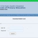 Download DPE Admit Card