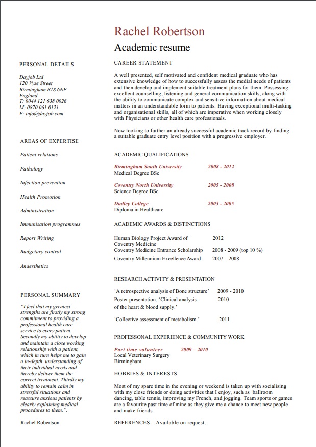 Bangla cv format in ms word