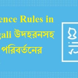 Sentence Rules in Bengali
