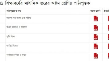 nctb books of class 8