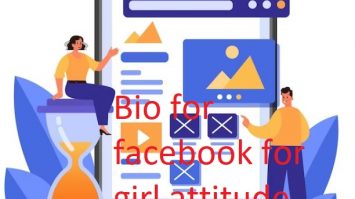 Bio for facebook for girl attitude