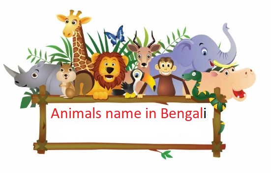 animals name in bengali