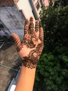 arabic pattern mehndi design