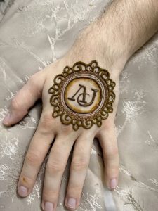 Arabic Groom Mehndi Designs