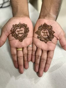 boys mehndi design back hand