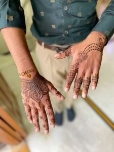 boys mehndi design photo simple full