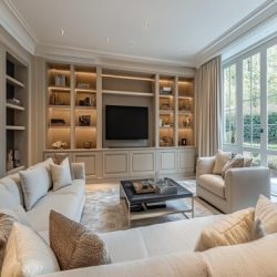 main hall modern tv unit design